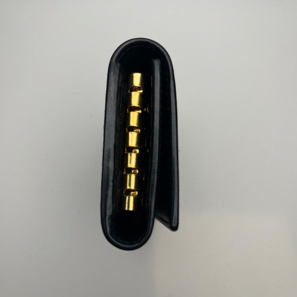 Saint Laurent 6 Row Black Leather Key Case - Preowned - Picture 7 of 15